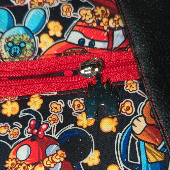 Colorful Cartoon Print Crossbody Bag - Picture 4 of 7